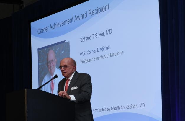 Dr. Silver received the 2019 Celgene Career Achievement Award for Clinical Research in Hematology.